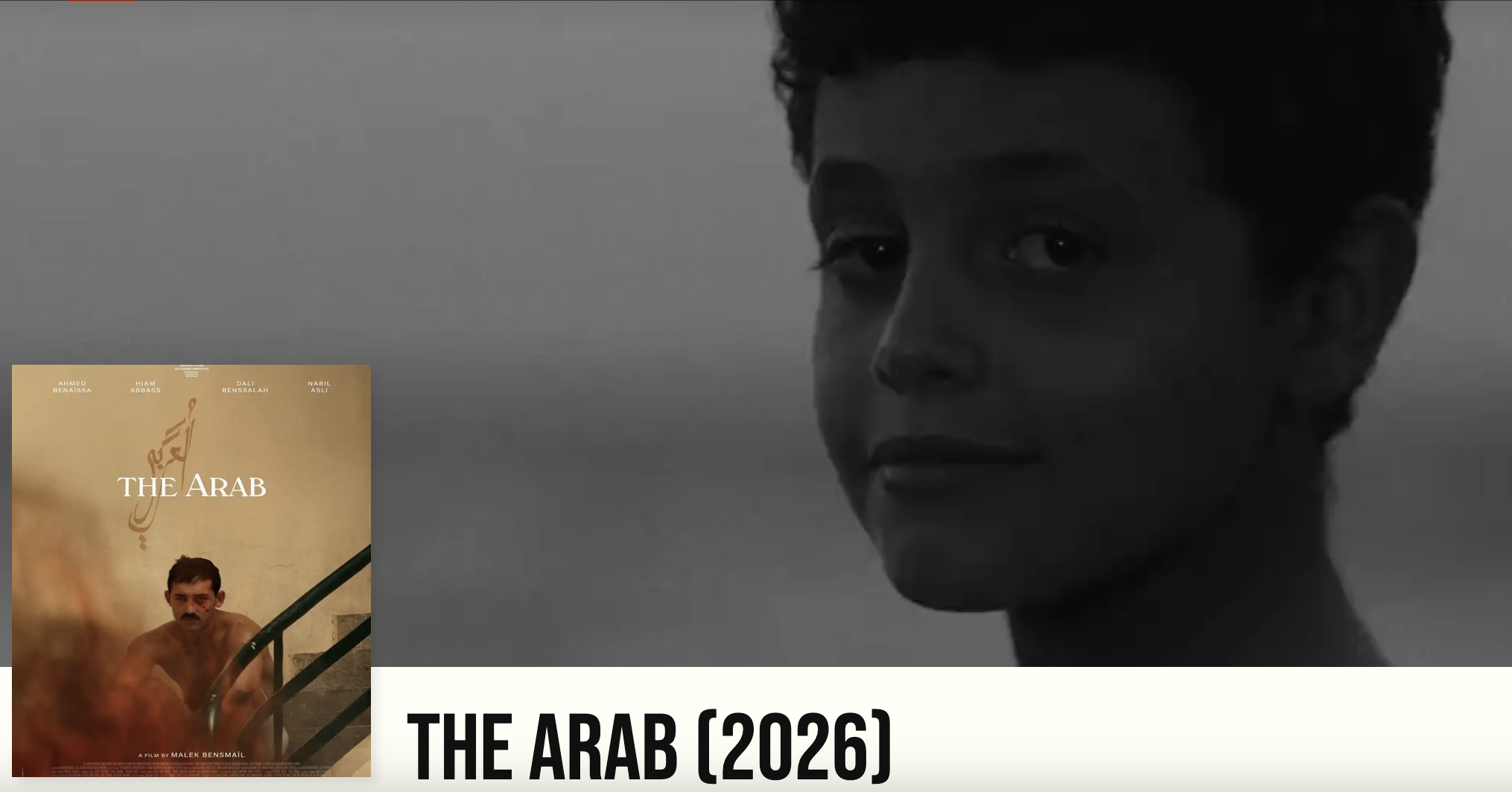 Film The Arab in De Uitkijk